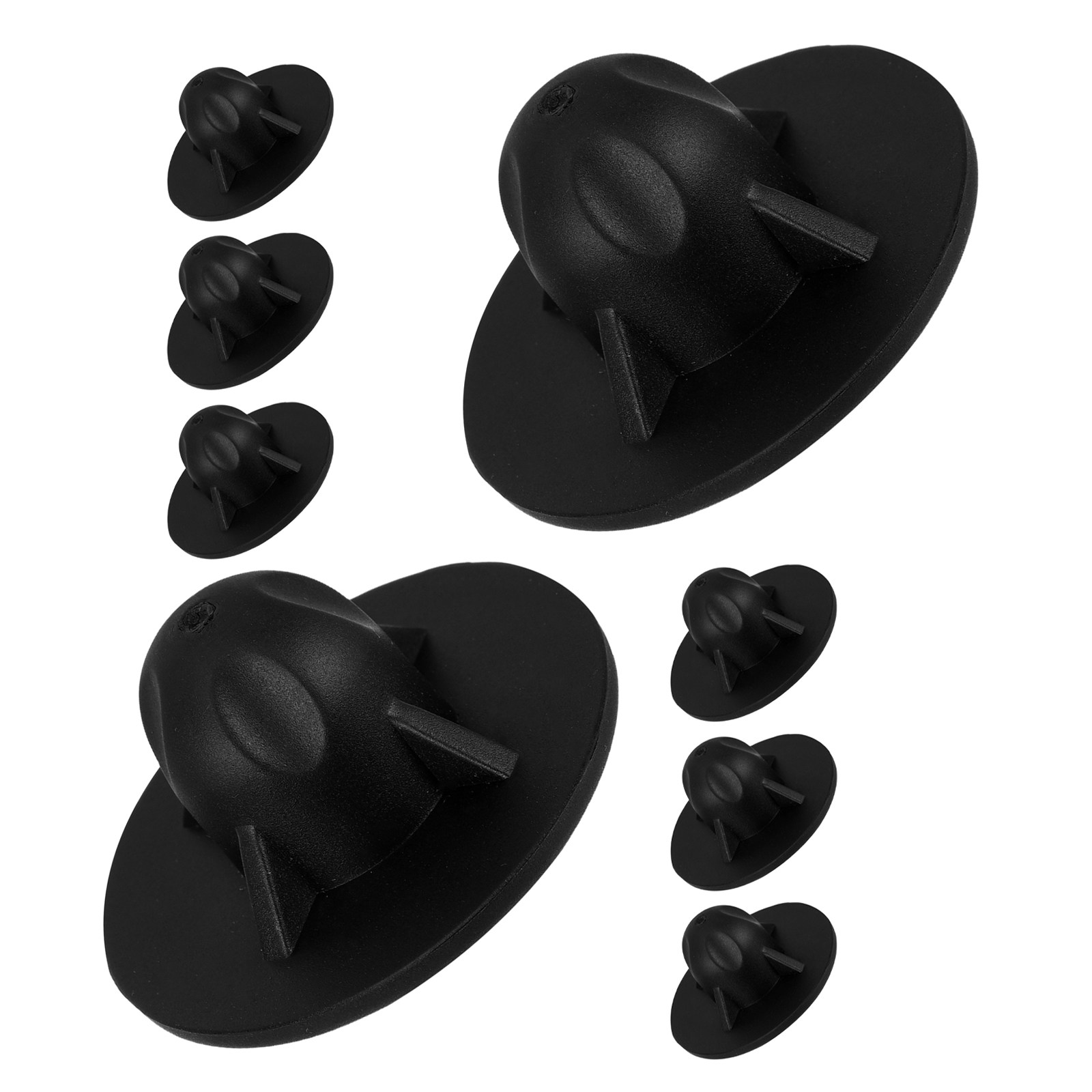 Outdoor Furniture Protector - 8 Pezzi Coprigambe in Gomma Anti-affondamento
