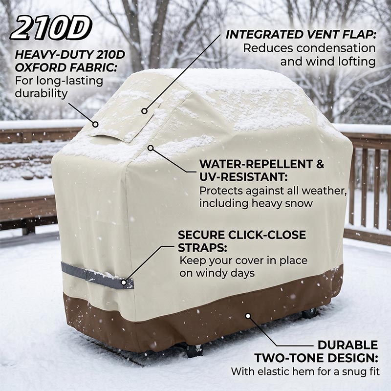Outdoor Furniture Protector - Copertura per barbecue a gas 210D
