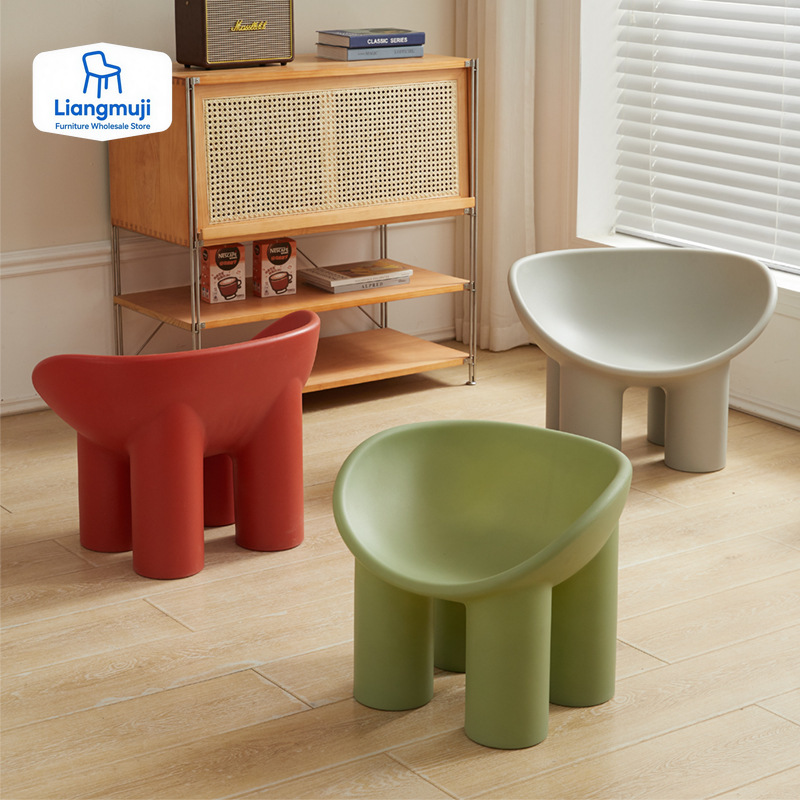 Outdoor Furniture Legs - Poltrona Roly Poly Lounge in Plastica