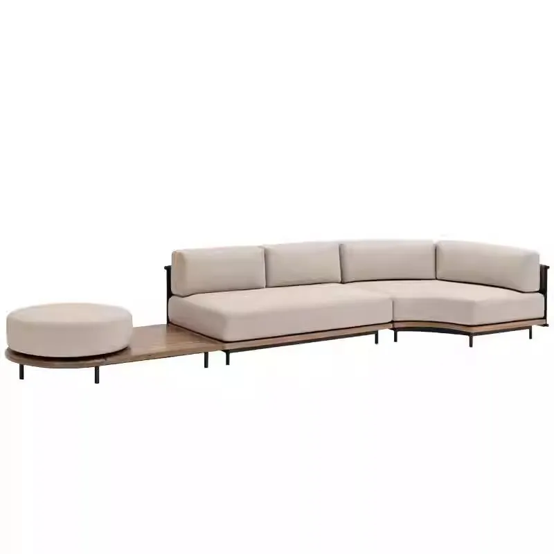 Outdoor Furniture Rattan - Divano in rattan nordico per esterni,