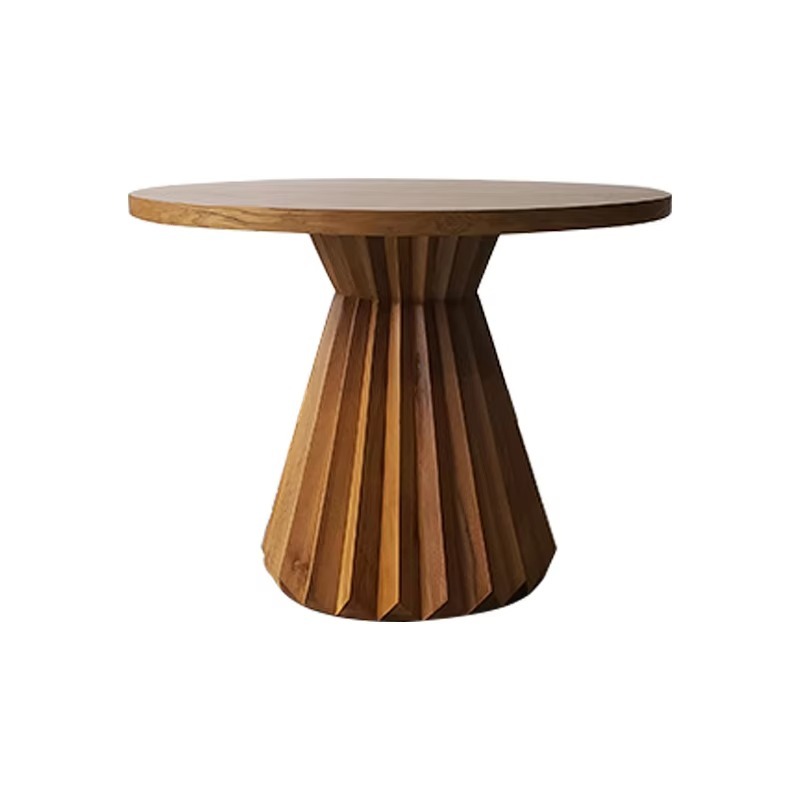 Outdoor Furniture Cafe - Tavolo da Pranzo Rotondo Moderno in