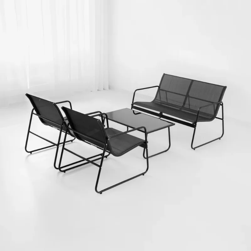 Outdoor Furniture Iron - Set di mobili da giardino in