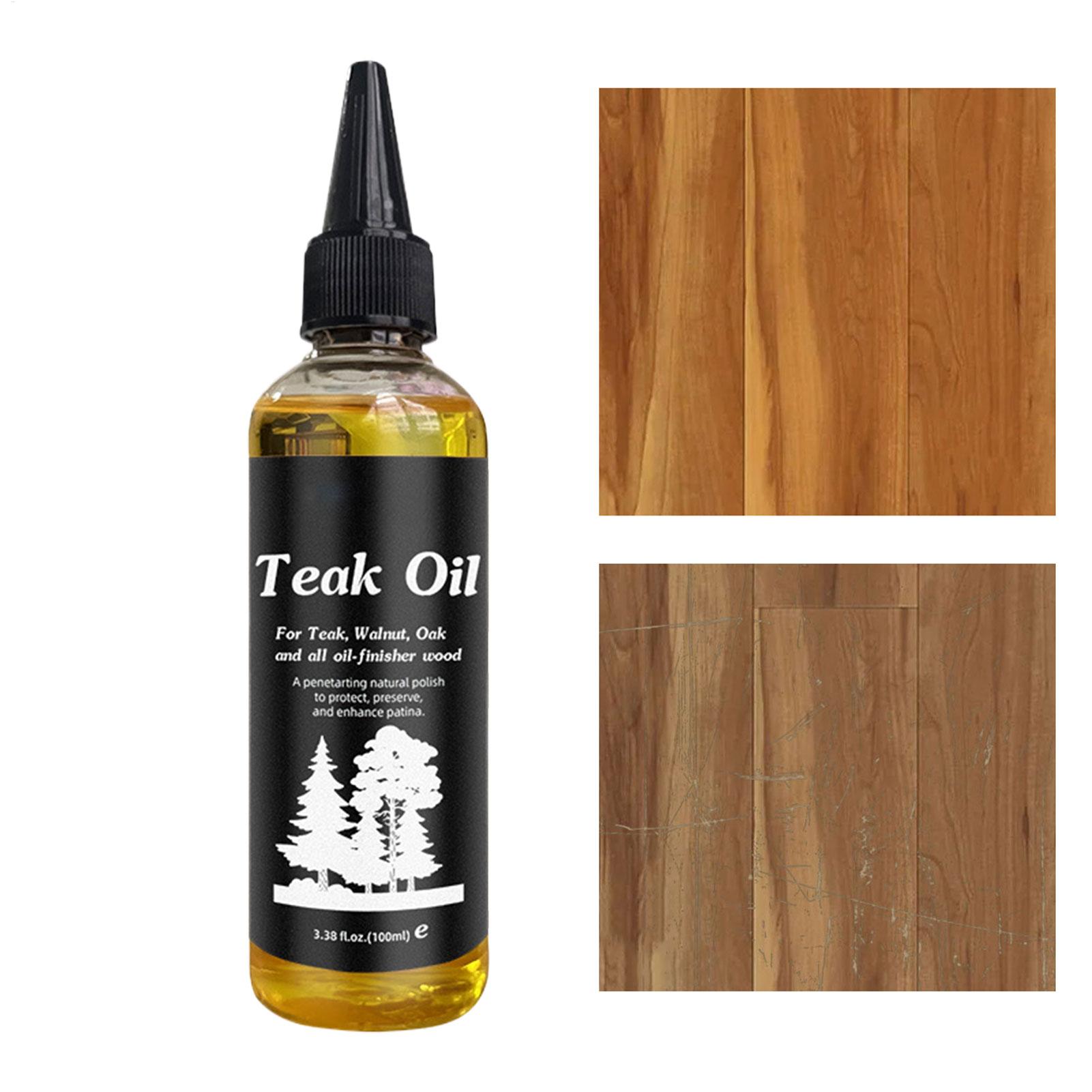 Outdoor Furniture Teak Wood - Olio per Mobili 100ml, Lucidante per