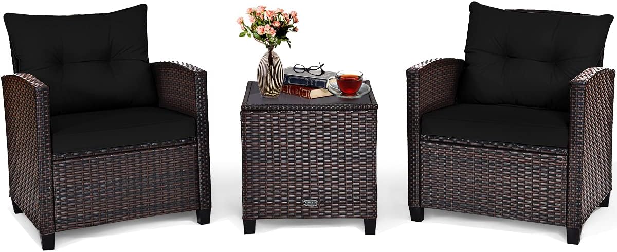 Outdoor Furniture Rattan - Set di mobili da giardino da