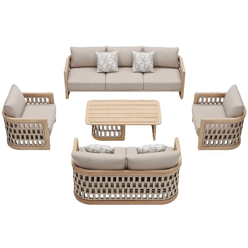 # Set Divano da Esterno in Leg - Outdoor Furniture Teak Wood recensione e prezzo