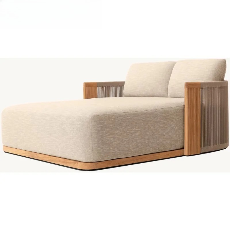 Lettino prendisole in teak per - Outdoor Furniture Teak Wood recensione e prezzo