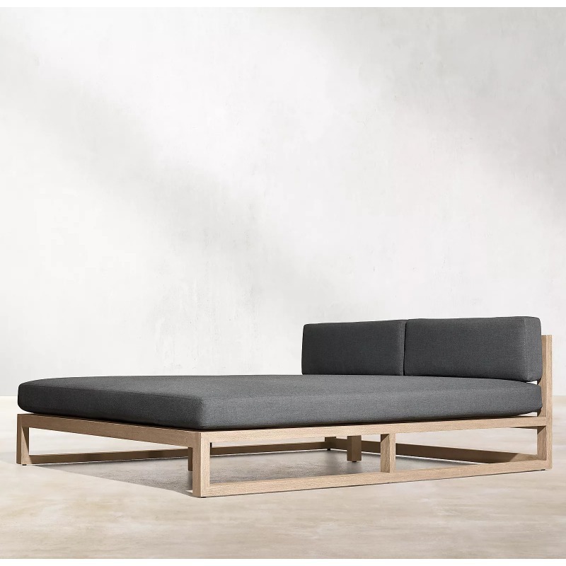 Lettino Prendisole da Esterno  - Outdoor Furniture Teak Wood recensione e prezzo