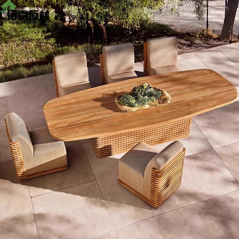 divano da esterno in teak per  - Outdoor Furniture Teak Wood recensione e prezzo