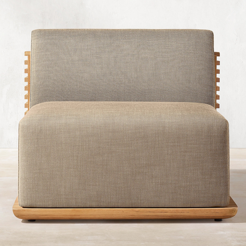 divano da esterno in teak per  - Outdoor Furniture Teak Wood recensione e prezzo