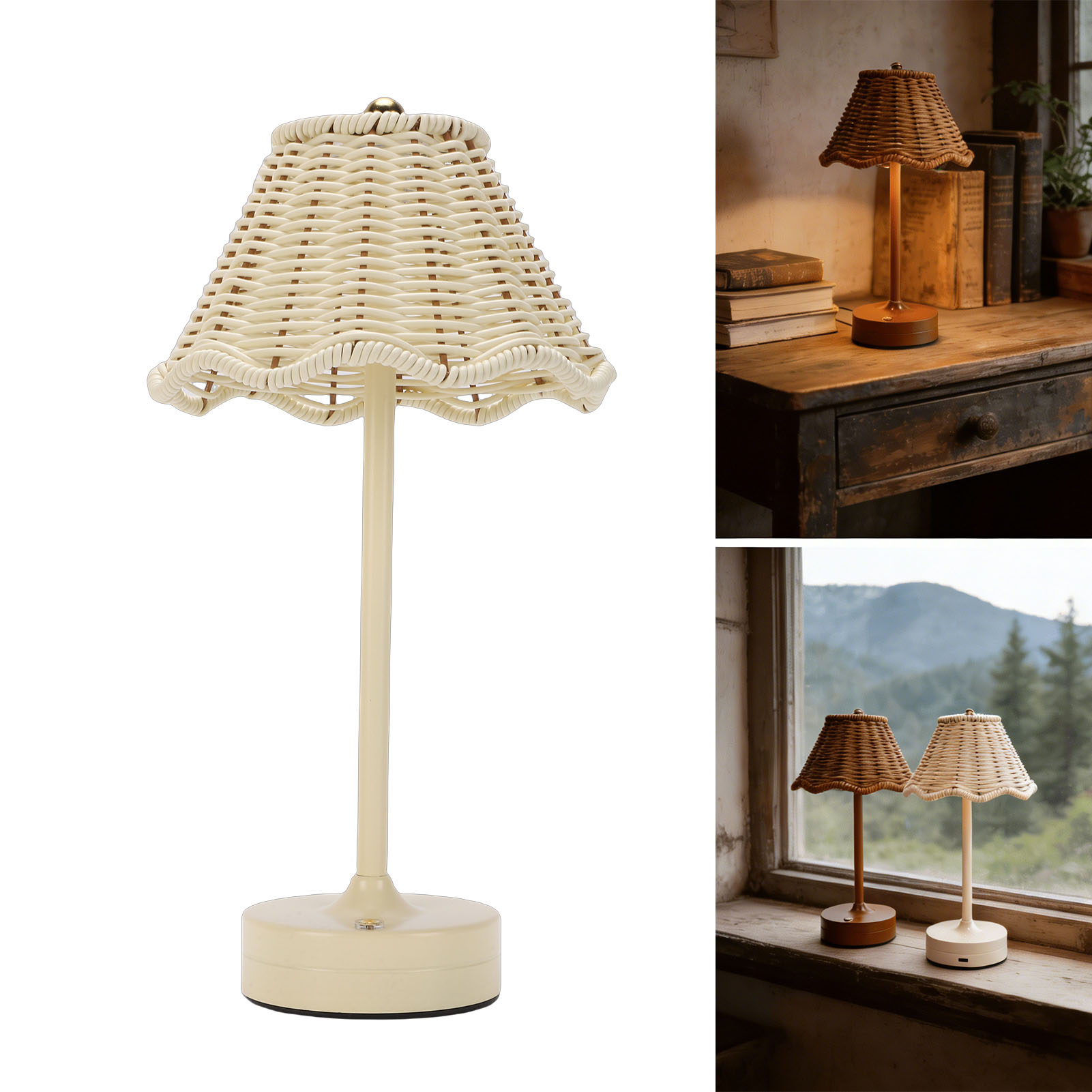 Lampada da Tavolo Vintage in R - Outdoor Furniture Cafe recensione e prezzo