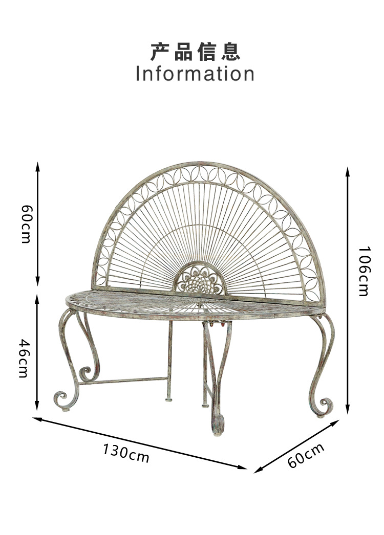 Set Tavolo e Sedie in Ferro Ba - Outdoor Furniture Iron recensione e prezzo