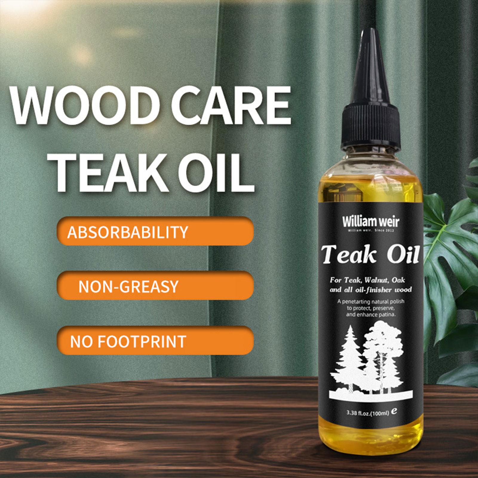 Olio per Mobili 100ml, Lucidan - Outdoor Furniture Teak Wood recensione e prezzo