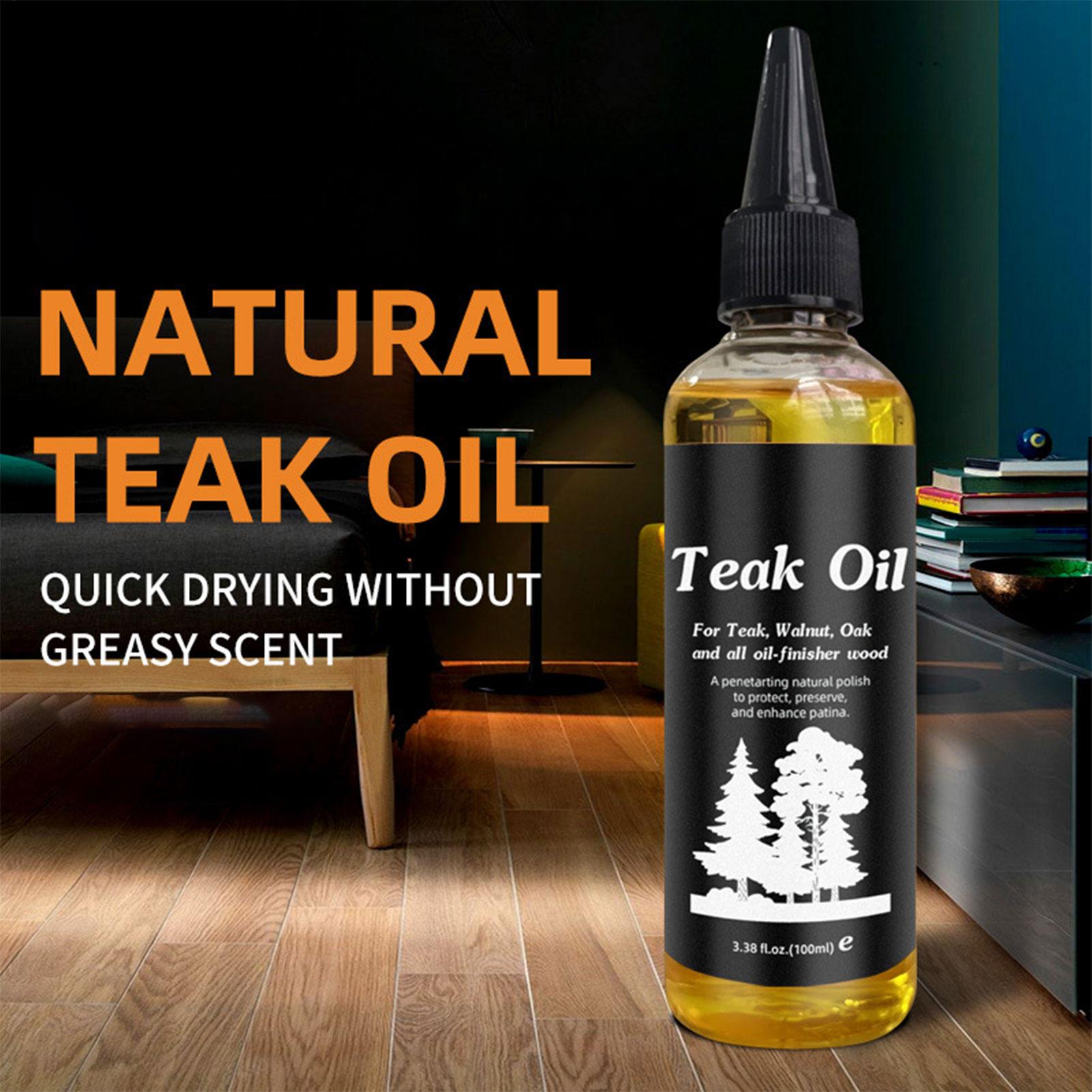 Olio per Mobili 100ml, Lucidan - Outdoor Furniture Teak Wood recensione e prezzo