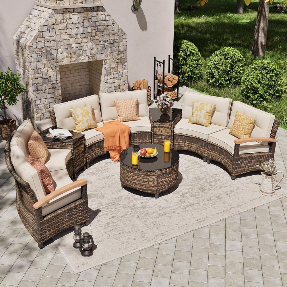 Set di mobili da giardino per  - Outdoor Furniture Rattan recensione e prezzo
