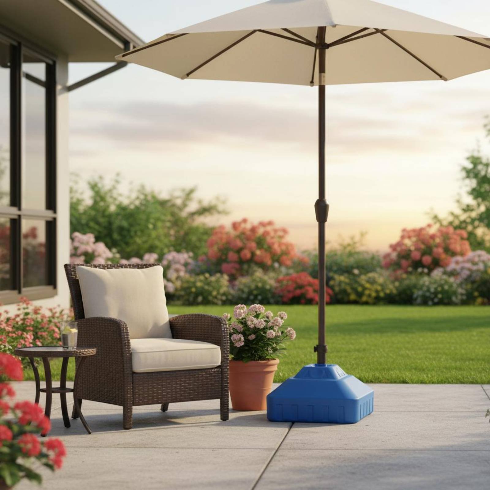 Base per Ombrellone Riempibile - Outdoor Furniture Vendors recensione e prezzo