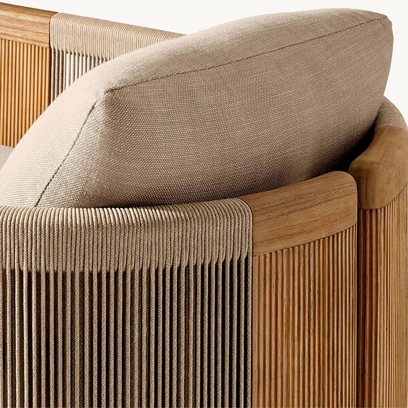 Set Divano da Esterno di Lusso - Outdoor Furniture Teak Wood recensione e prezzo